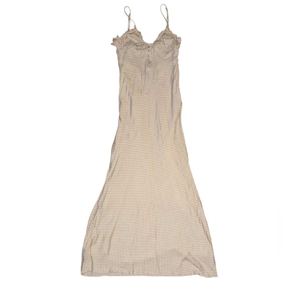 Zara Cream Chemise with Polkadots